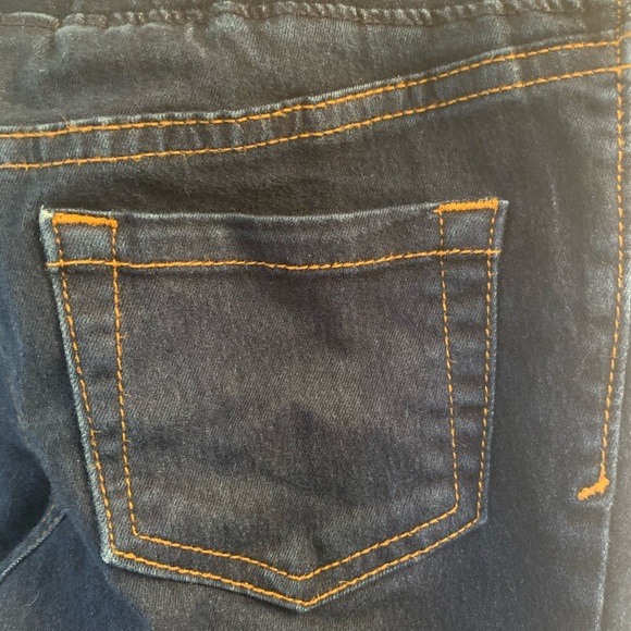 Girls dark wash jegging - Picture 3 of 4